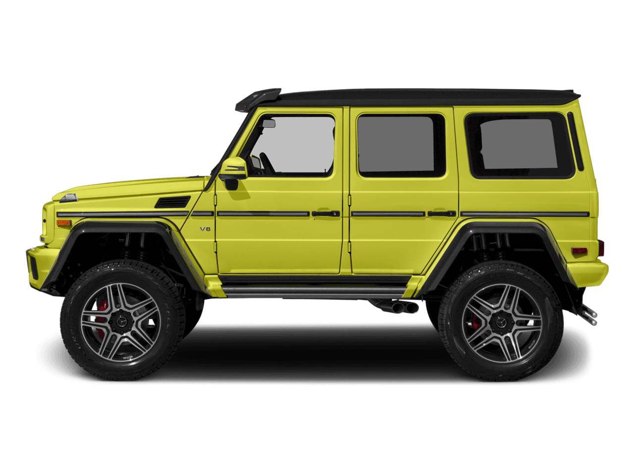 2018 Mercedes-Benz G-Class G 550 4x4 Squared - Profile, facing to the left