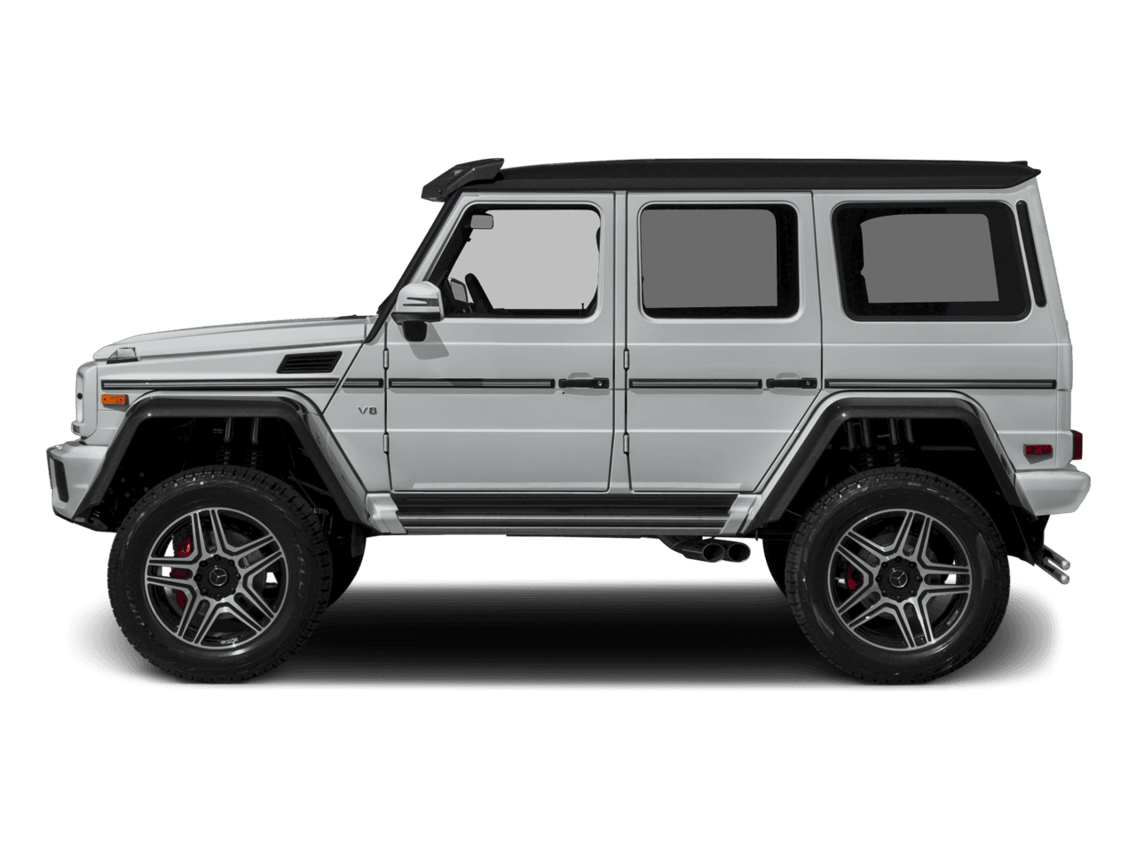 2018 Mercedes-Benz G-Class G 550 4x4 Squared - Profile, facing to the left