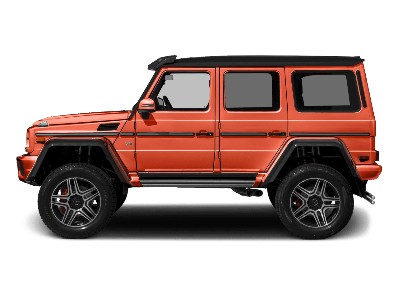 2018 Mercedes-Benz G-Class G 550 4x4 Squared - Profile, facing to the left
