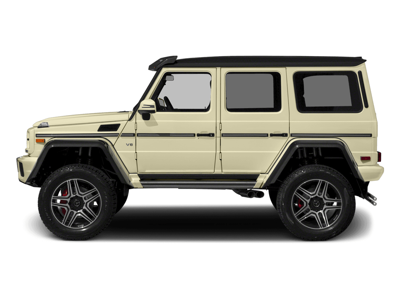 2018 Mercedes-Benz G-Class G 550 4x4 Squared - Profile, facing to the left