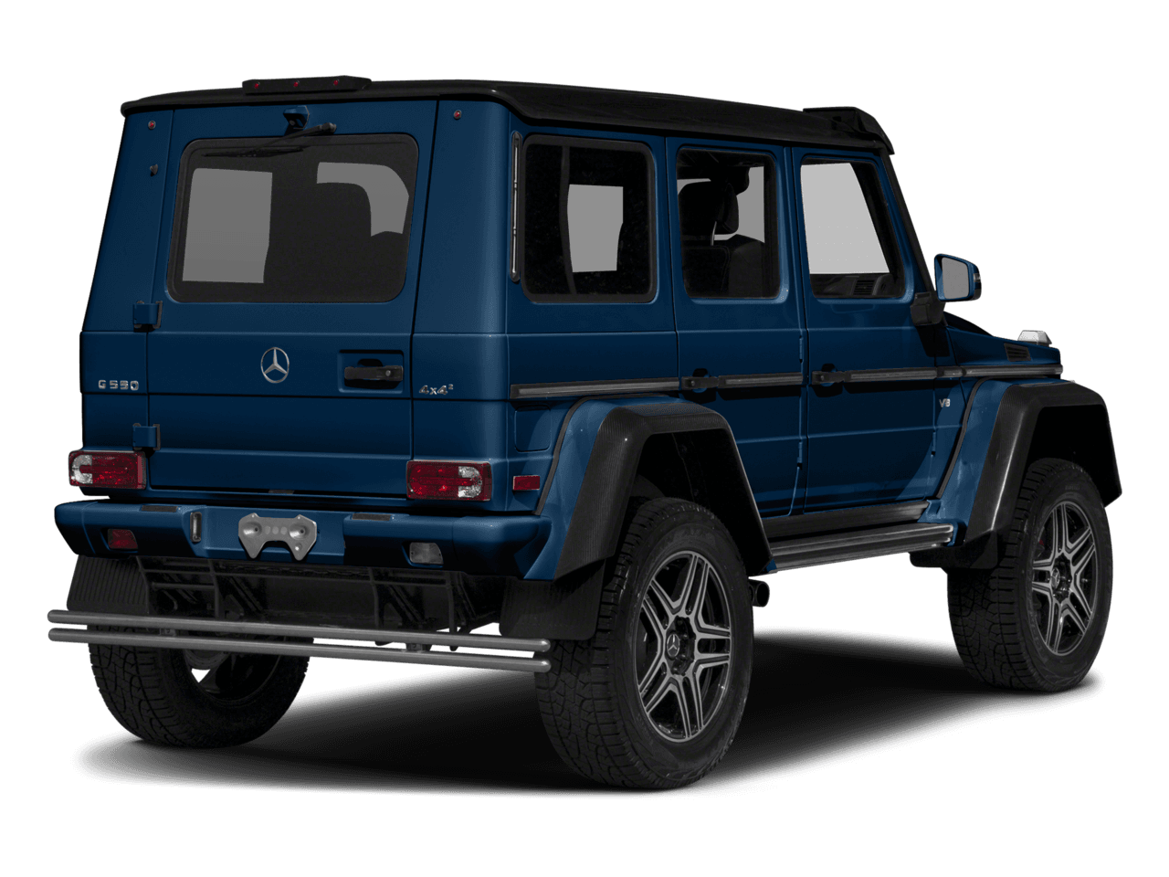 2018 Mercedes-Benz G-Class G 550 4x4 Squared - Rear 3/4, facing to the right