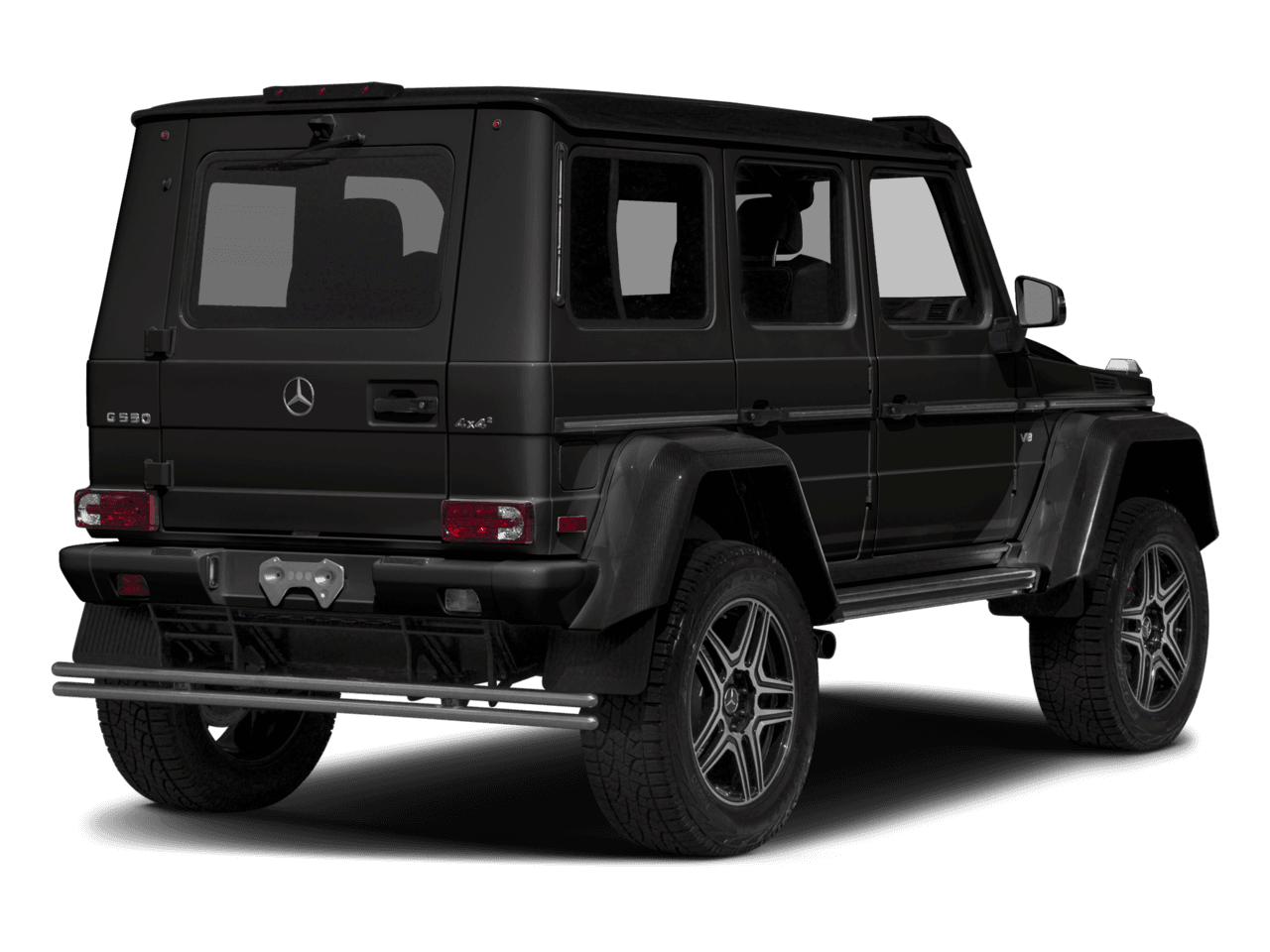 2018 Mercedes-Benz G-Class G 550 4x4 Squared - Rear 3/4, facing to the right