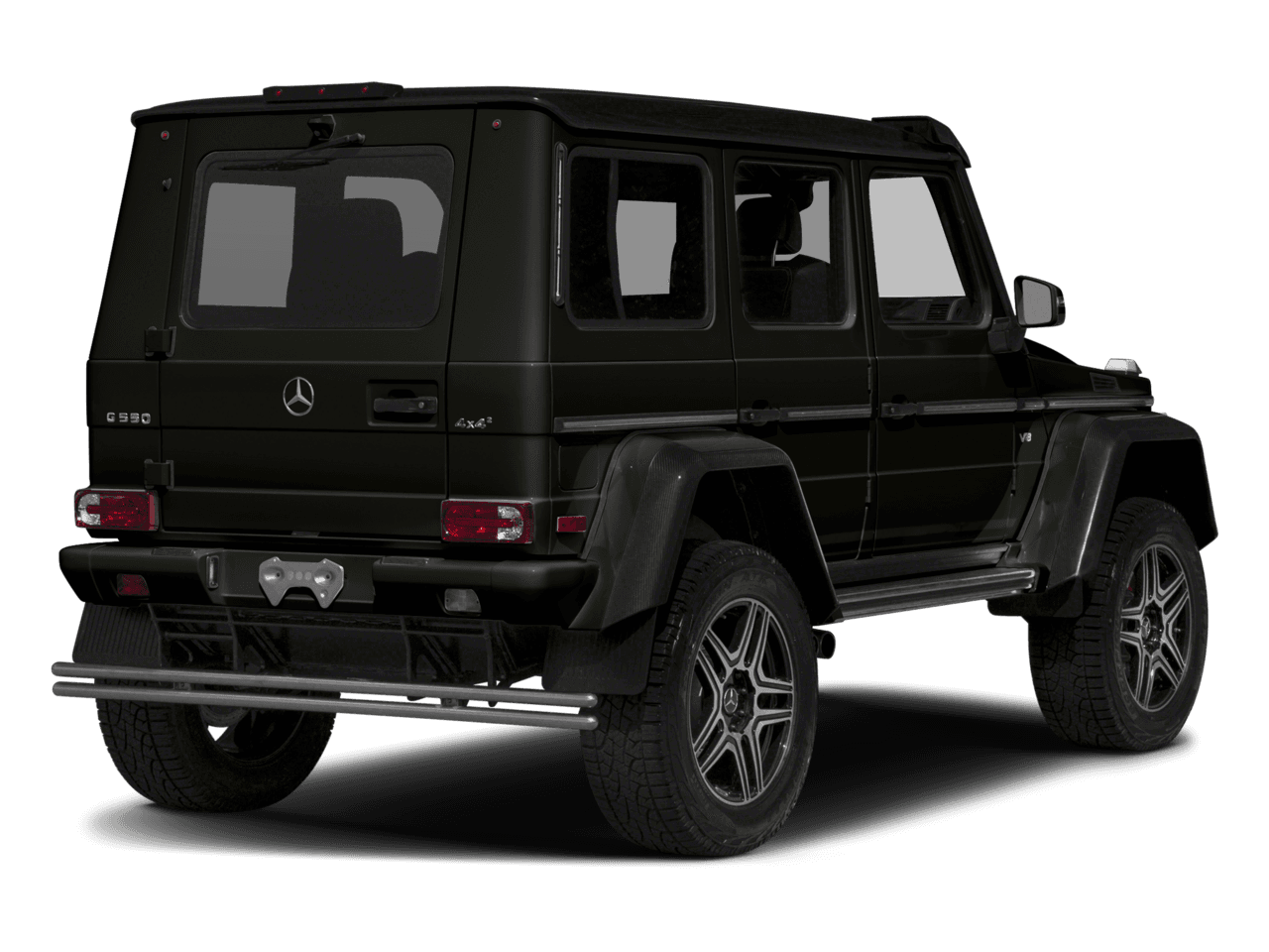 2018 Mercedes-Benz G-Class G 550 4x4 Squared - Rear 3/4, facing to the right