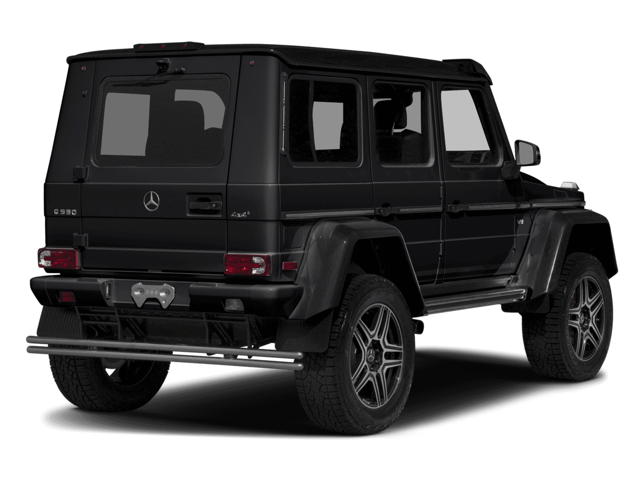 2018 Mercedes-Benz G-Class G 550 4x4 Squared - Rear 3/4, facing to the right
