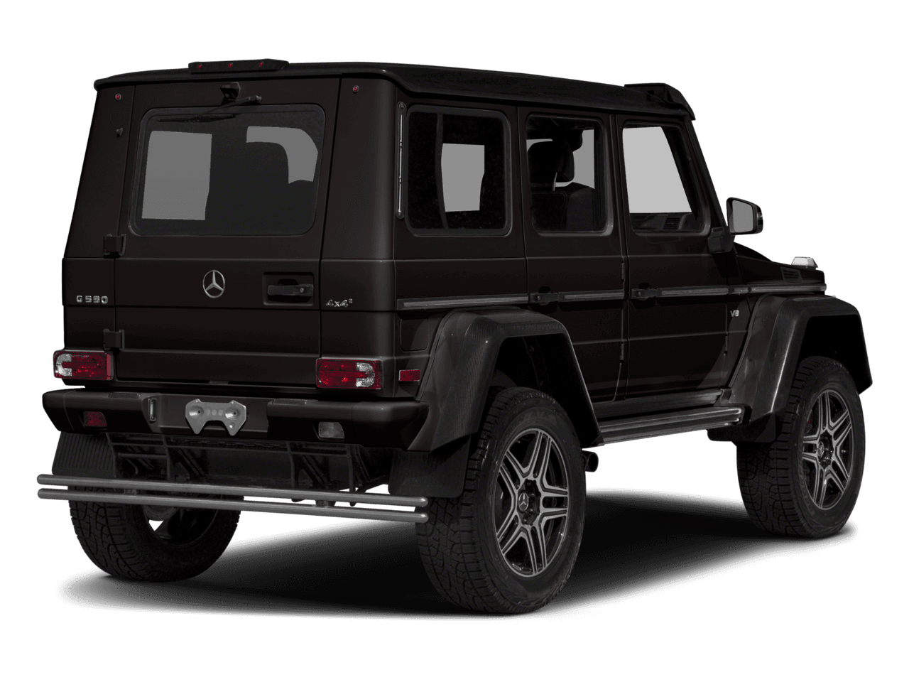 2018 Mercedes-Benz G-Class G 550 4x4 Squared - Rear 3/4, facing to the right