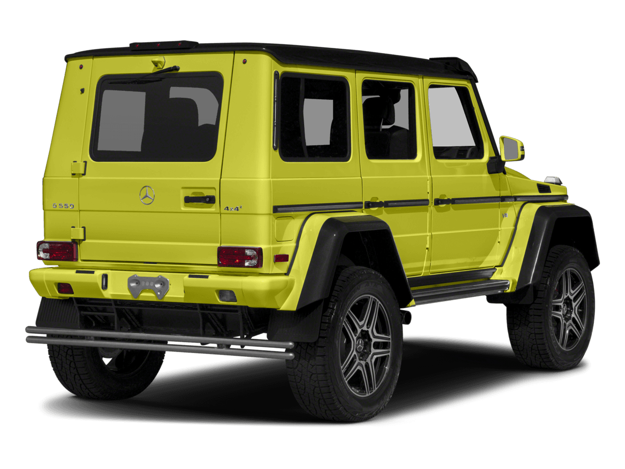 2018 Mercedes-Benz G-Class G 550 4x4 Squared - Rear 3/4, facing to the right