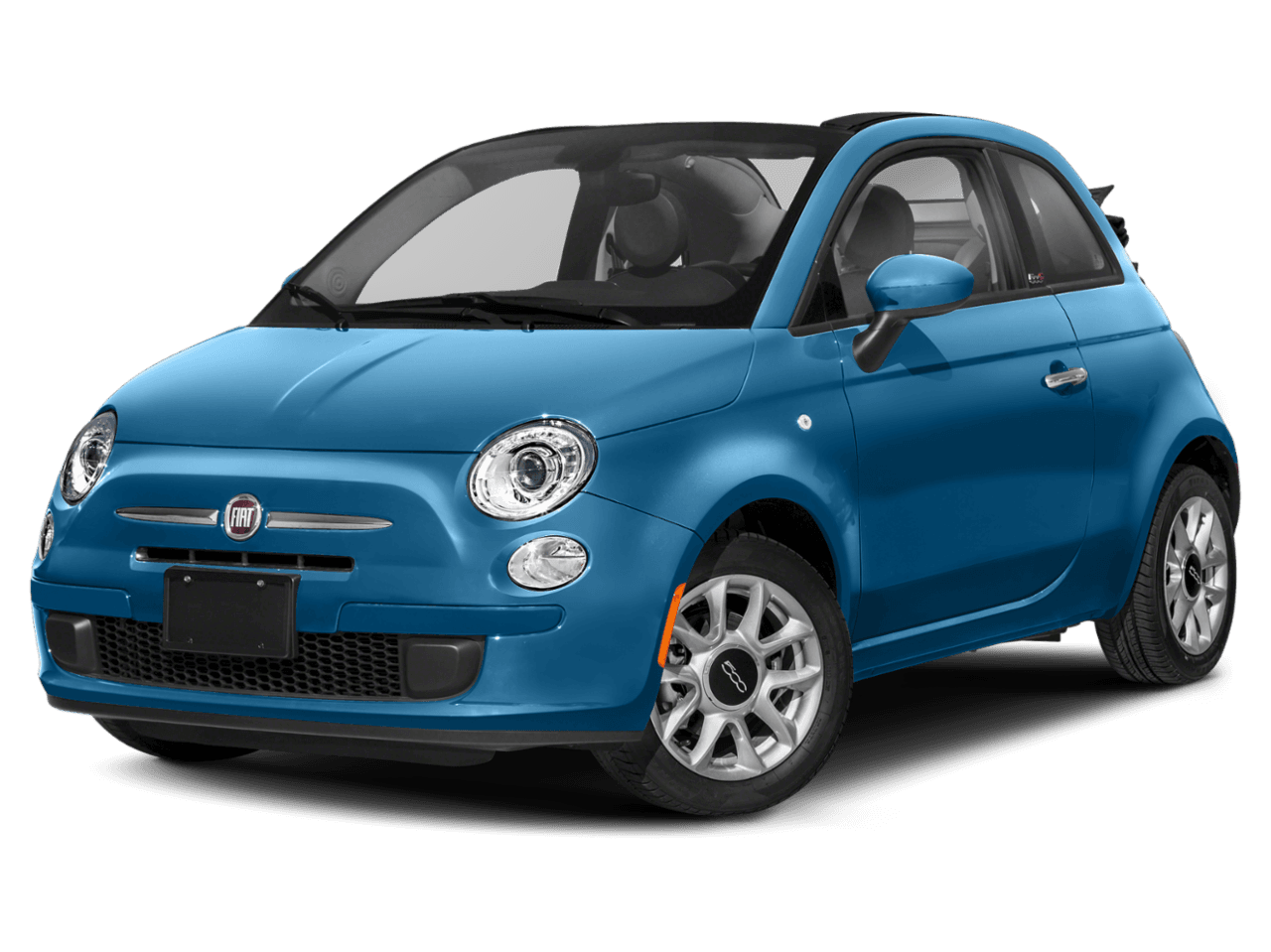 2018 FIAT 500c Pop - Front 3/4, facing to the left