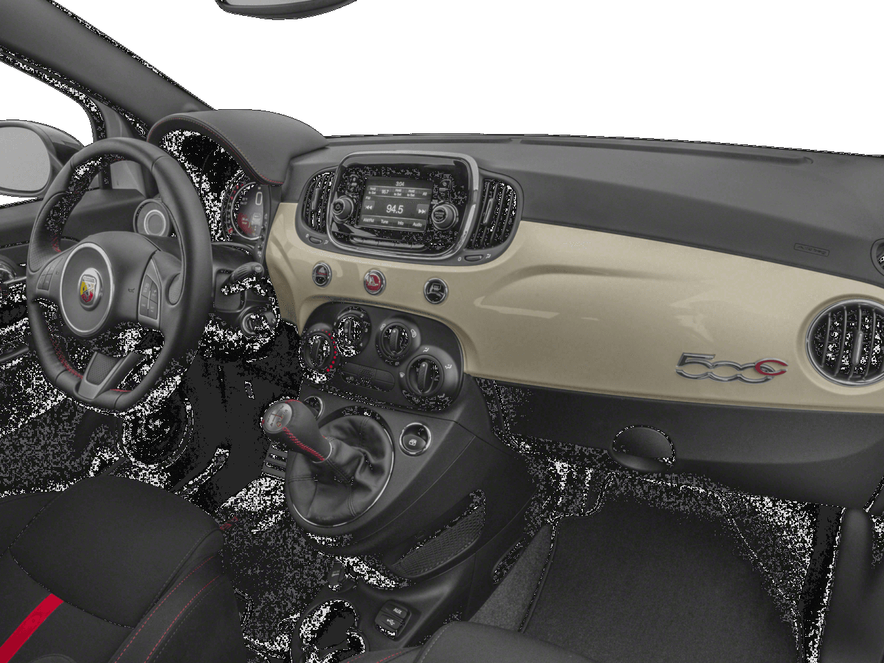2018 FIAT 500c Pop - Interior Passenger Dash