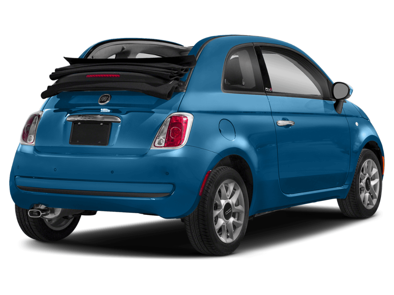 2018 FIAT 500c Pop - Rear 3/4, facing to the right