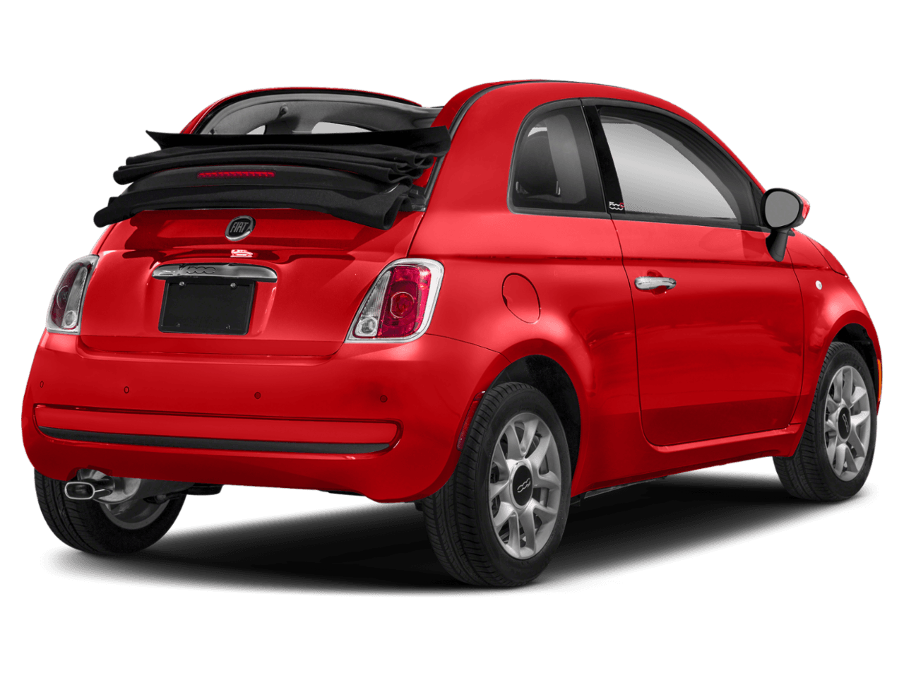 2018 FIAT 500c Pop - Rear 3/4, facing to the right