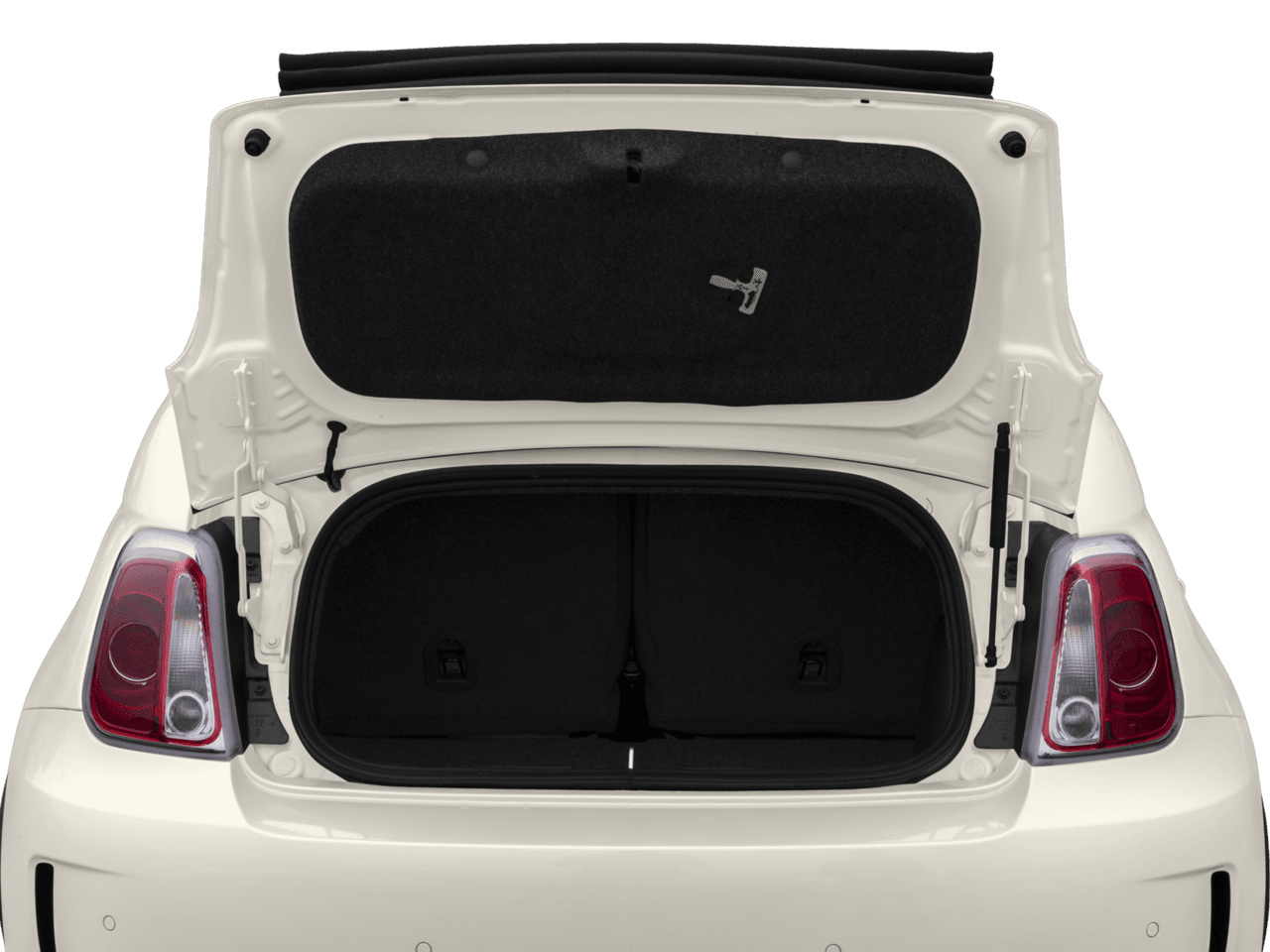 2018 FIAT 500c Pop - Interior Trunk with Hatch Open Feature