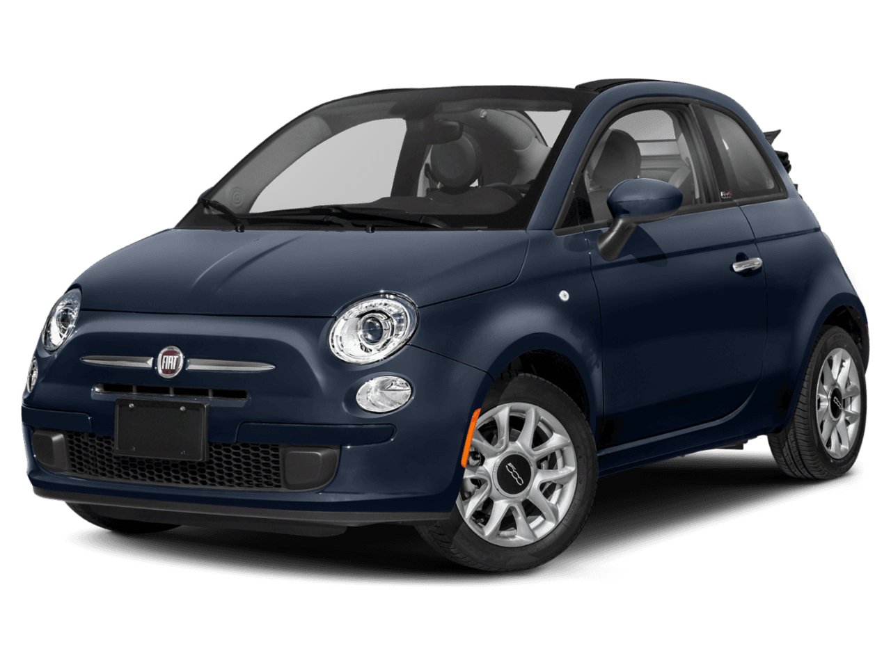 2018 FIAT 500c Lounge - Front 3/4, facing to the left