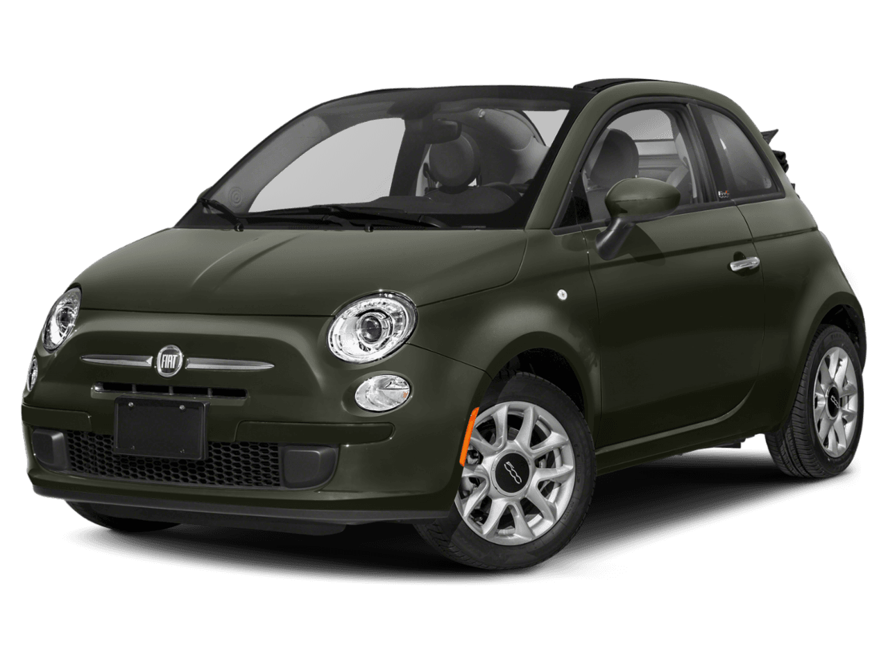 2018 FIAT 500c Lounge - Front 3/4, facing to the left