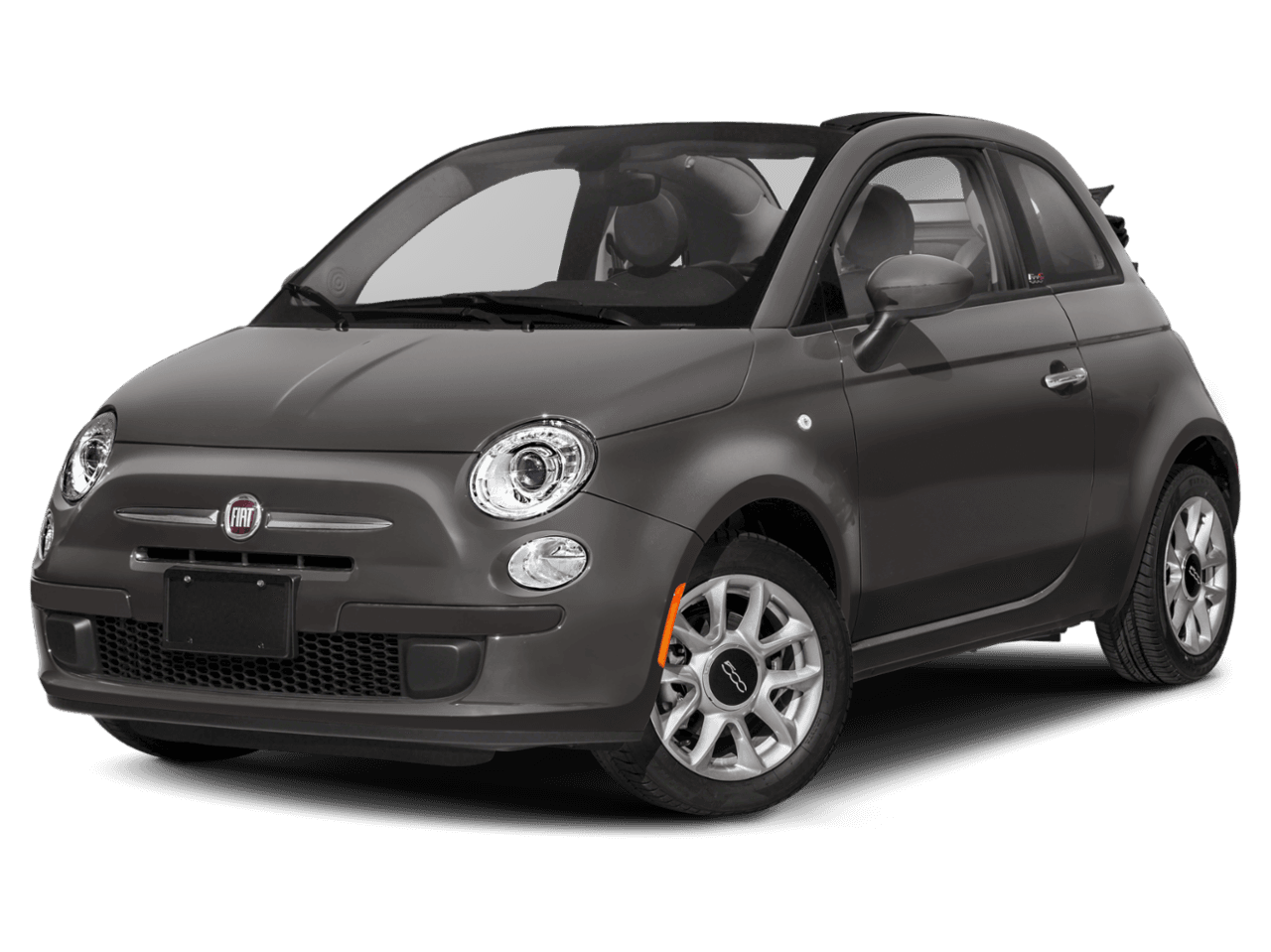 2018 FIAT 500c Lounge - Front 3/4, facing to the left