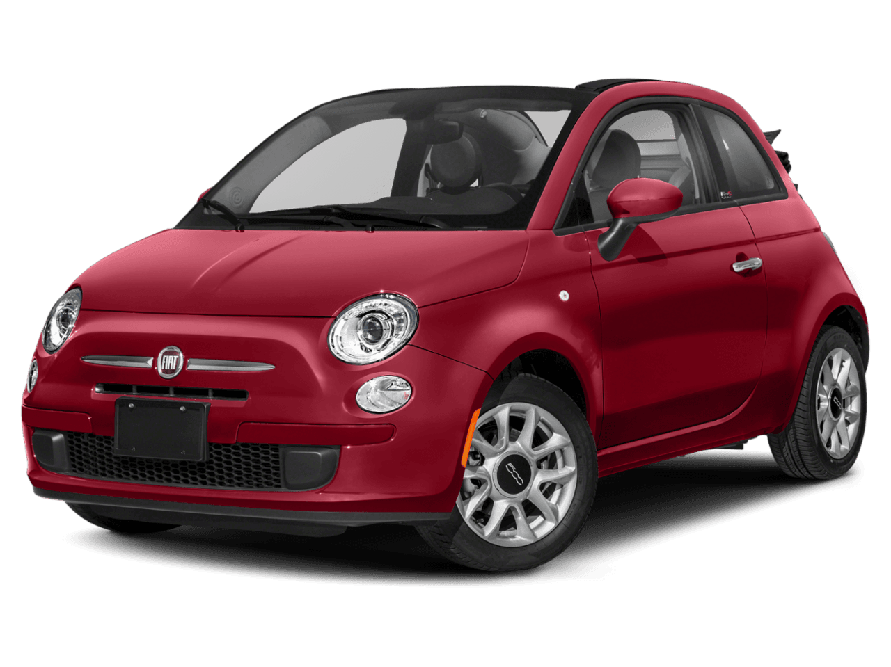 2018 FIAT 500c Lounge - Front 3/4, facing to the left