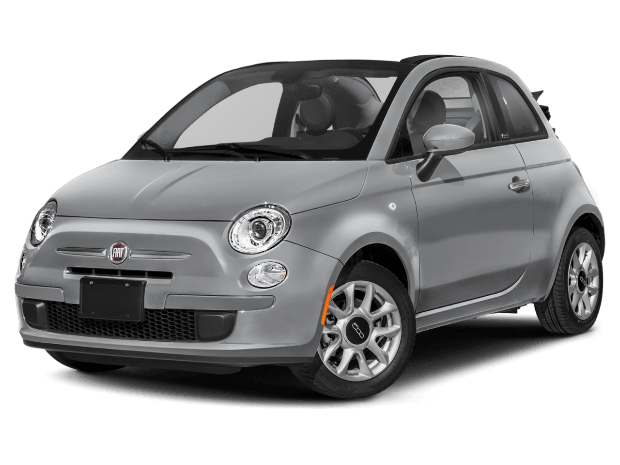 2018 FIAT 500c Lounge - Front 3/4, facing to the left
