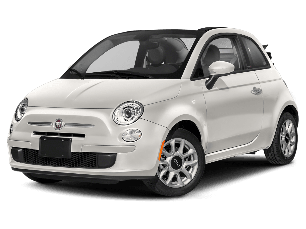 2018 FIAT 500c Lounge - Front 3/4, facing to the left