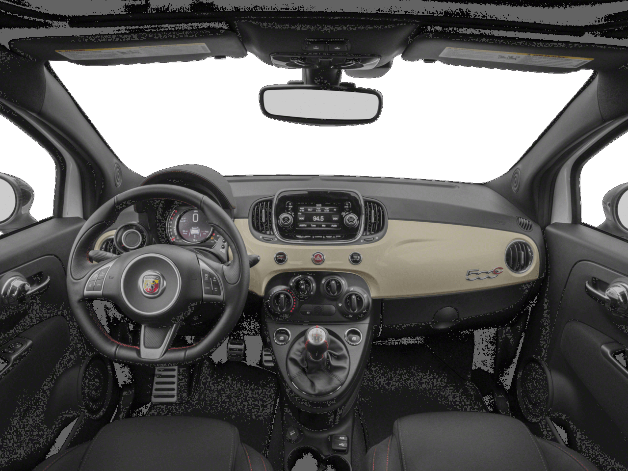 2018 FIAT 500c Lounge - Interior Full Dash Basic