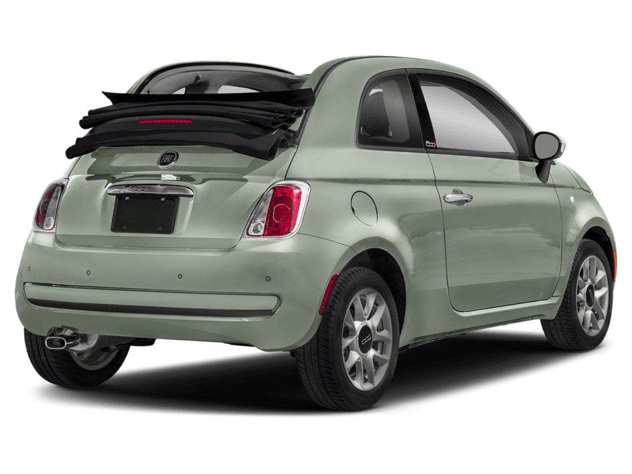 2018 FIAT 500c Lounge - Rear 3/4, facing to the right