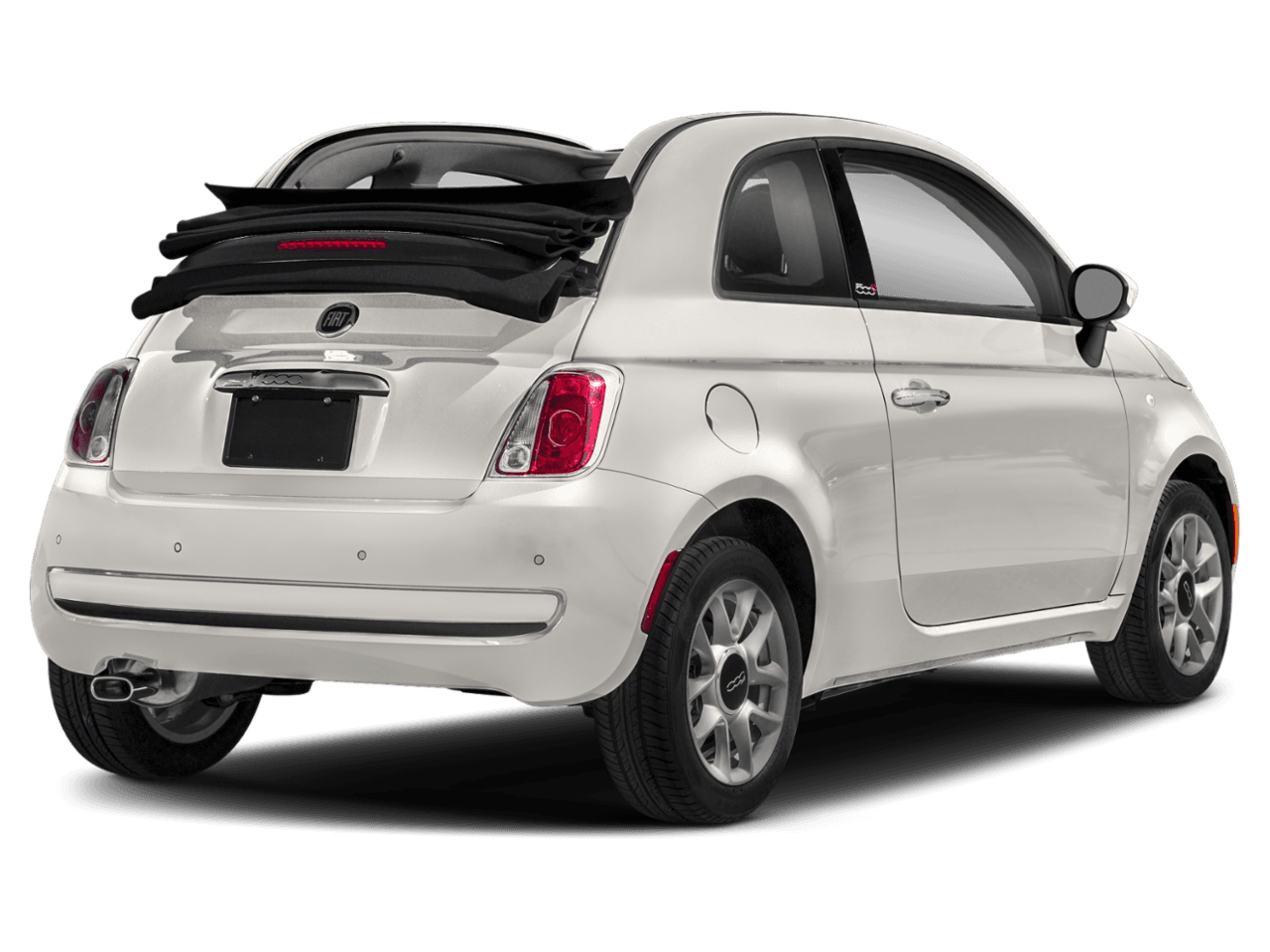 2018 FIAT 500c Lounge - Rear 3/4, facing to the right