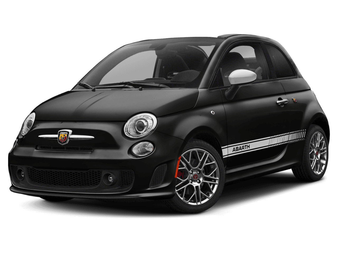 2018 FIAT 500c Abarth - Front 3/4, facing to the left