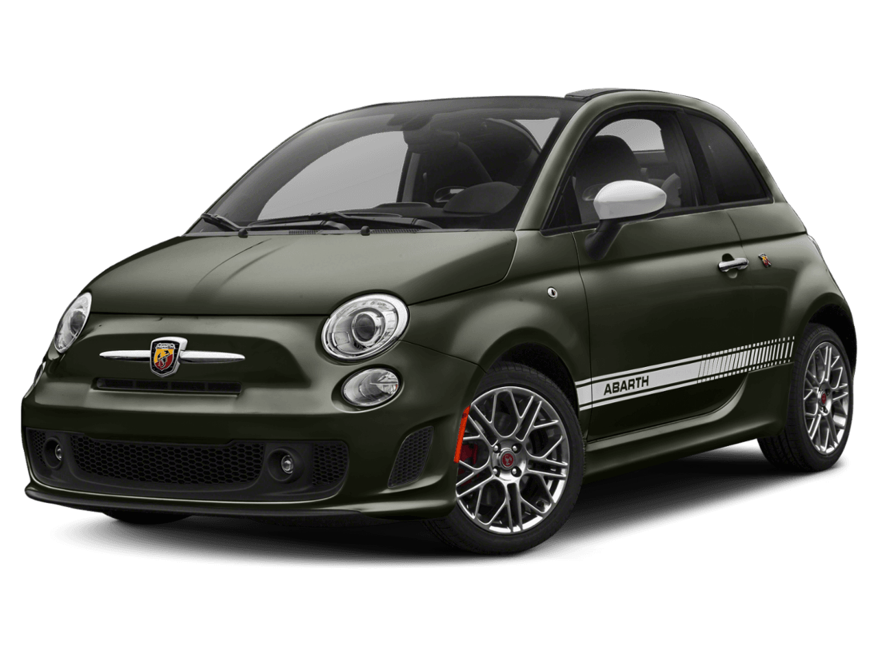 2018 FIAT 500c Abarth - Front 3/4, facing to the left