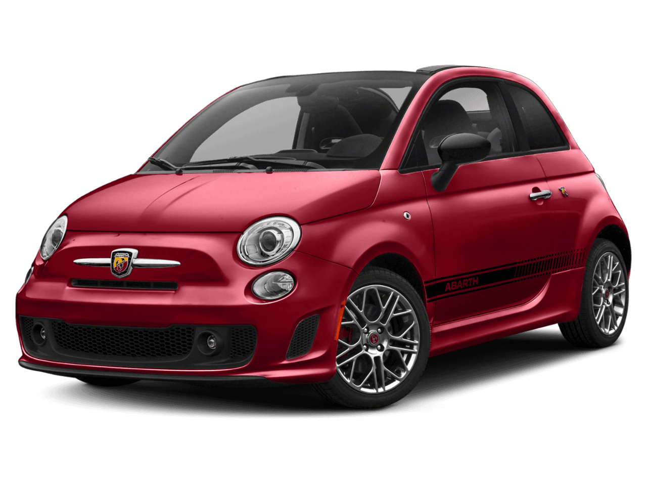 2018 FIAT 500c Abarth - Front 3/4, facing to the left