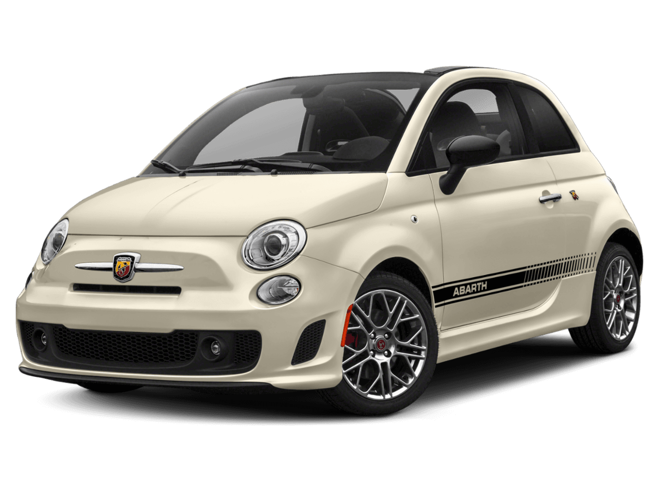 2018 FIAT 500c Abarth - Front 3/4, facing to the left