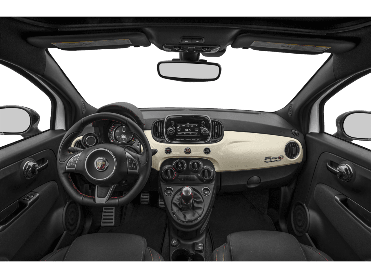 2018 FIAT 500c Abarth - Interior Full Dash Basic
