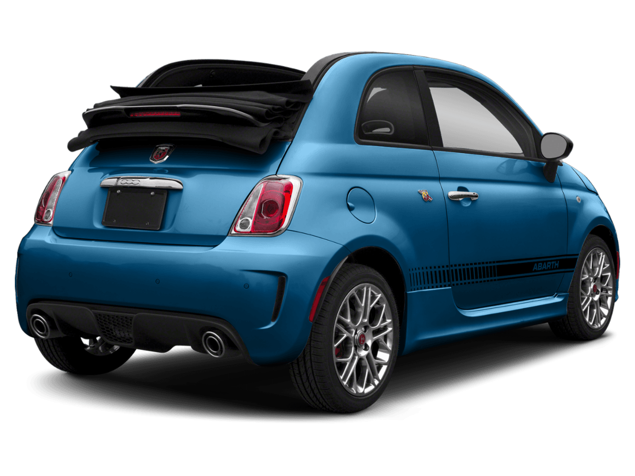 2018 FIAT 500c Abarth - Rear 3/4, facing to the right
