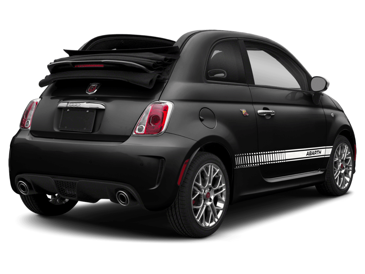 2018 FIAT 500c Abarth - Rear 3/4, facing to the right