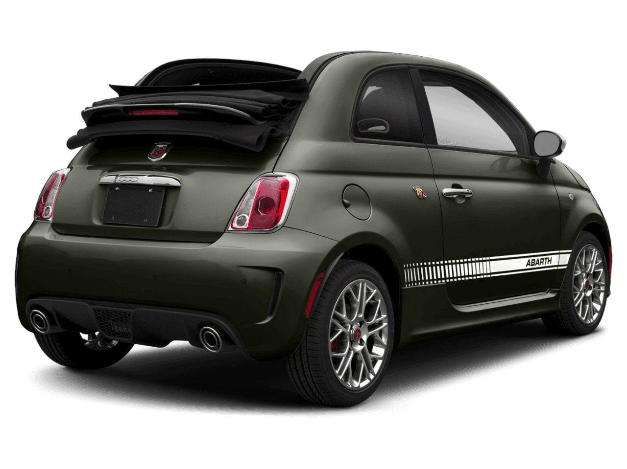 2018 FIAT 500c Abarth - Rear 3/4, facing to the right