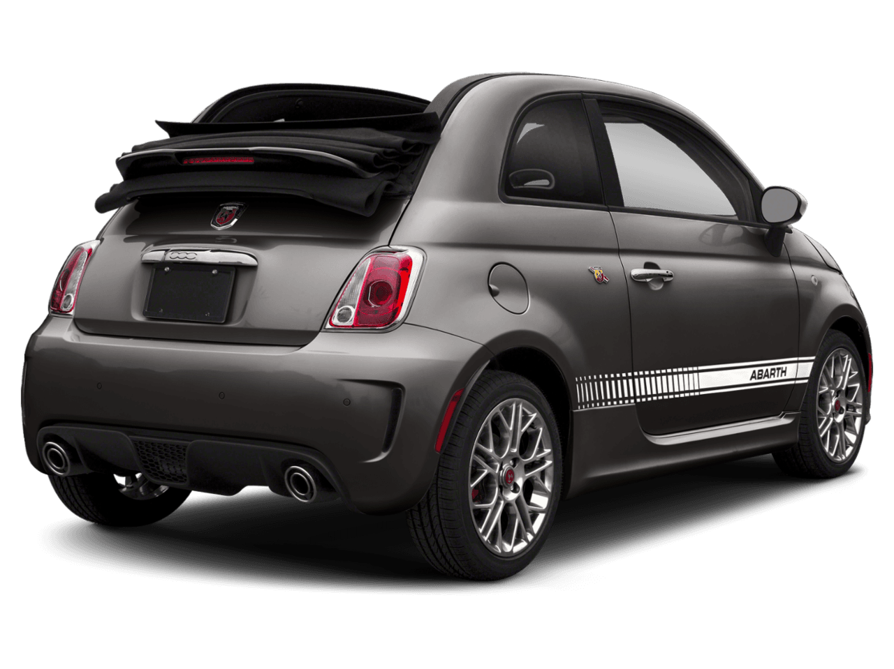 2018 FIAT 500c Abarth - Rear 3/4, facing to the right