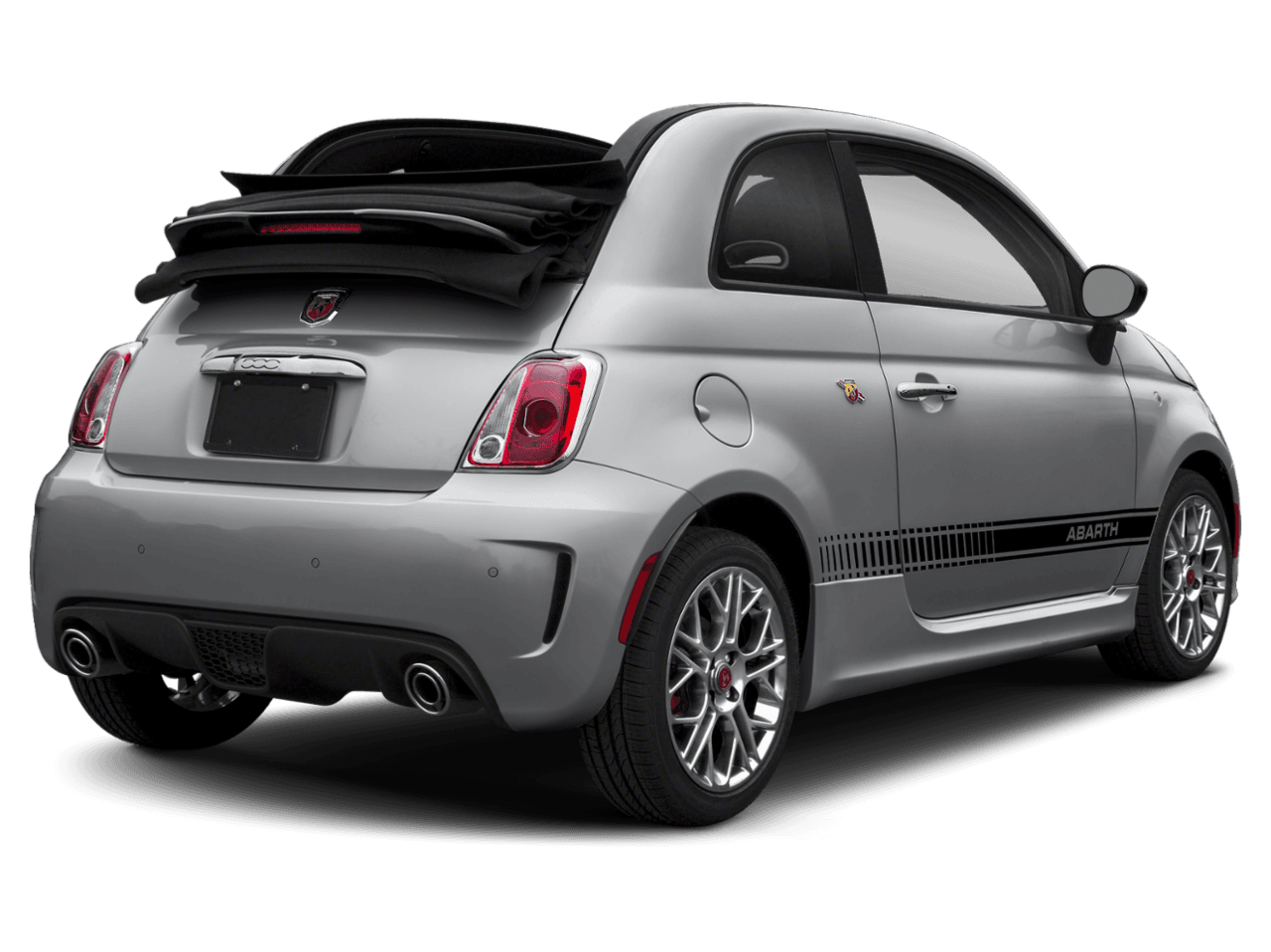 2018 FIAT 500c Abarth - Rear 3/4, facing to the right