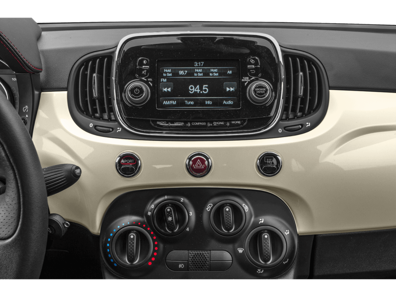 2018 FIAT 500c Abarth - Interior Stereo System