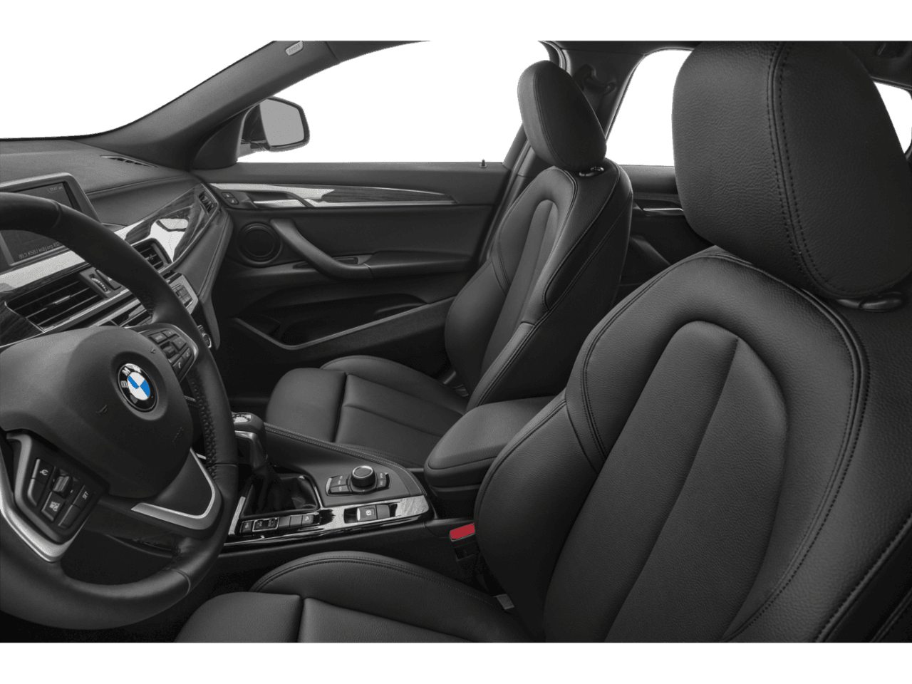 2018 BMW X2 sDrive28i - Interior Driver's Side with Door Open, Front Seat Feature
