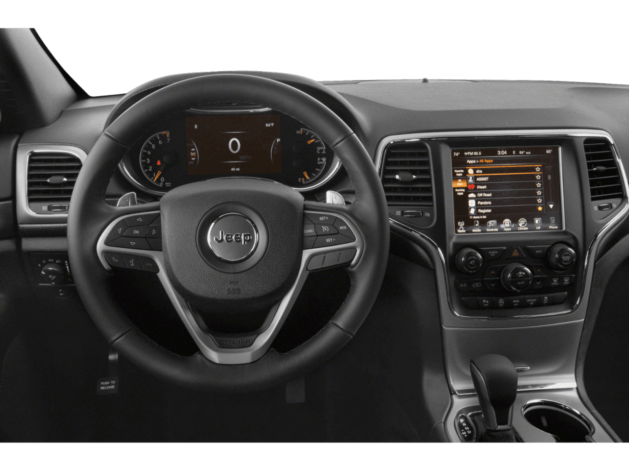 2018 Jeep Grand Cherokee Laredo E - Interior Drivers Dash