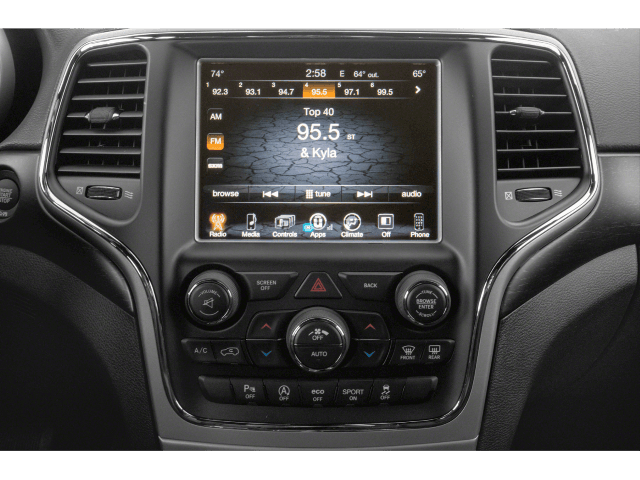 2018 Jeep Grand Cherokee Laredo E - Interior Stereo System