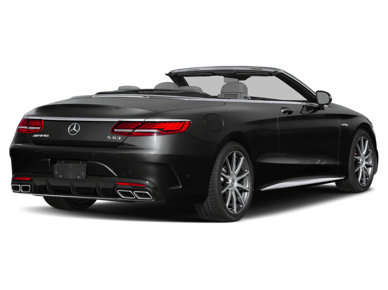 2018 Mercedes-Benz S-Class AMG S 63 - Rear 3/4, facing to the right