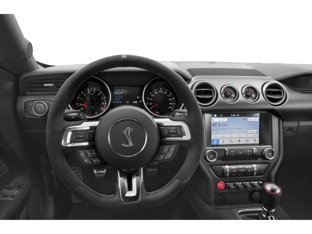 2016 Ford Mustang 2dr Fastback Shelby GT350R - Interior Drivers Dash