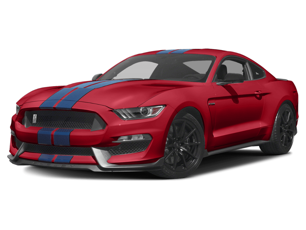 2016 Ford Mustang 2dr Fastback Shelby GT350R - Front 3/4, facing to the left