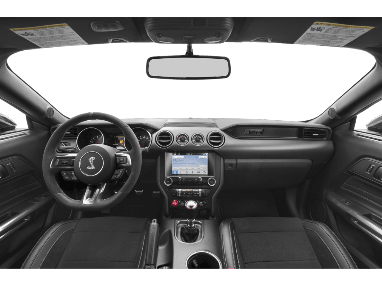 2016 Ford Mustang 2dr Fastback Shelby GT350R - Interior Full Dash Basic