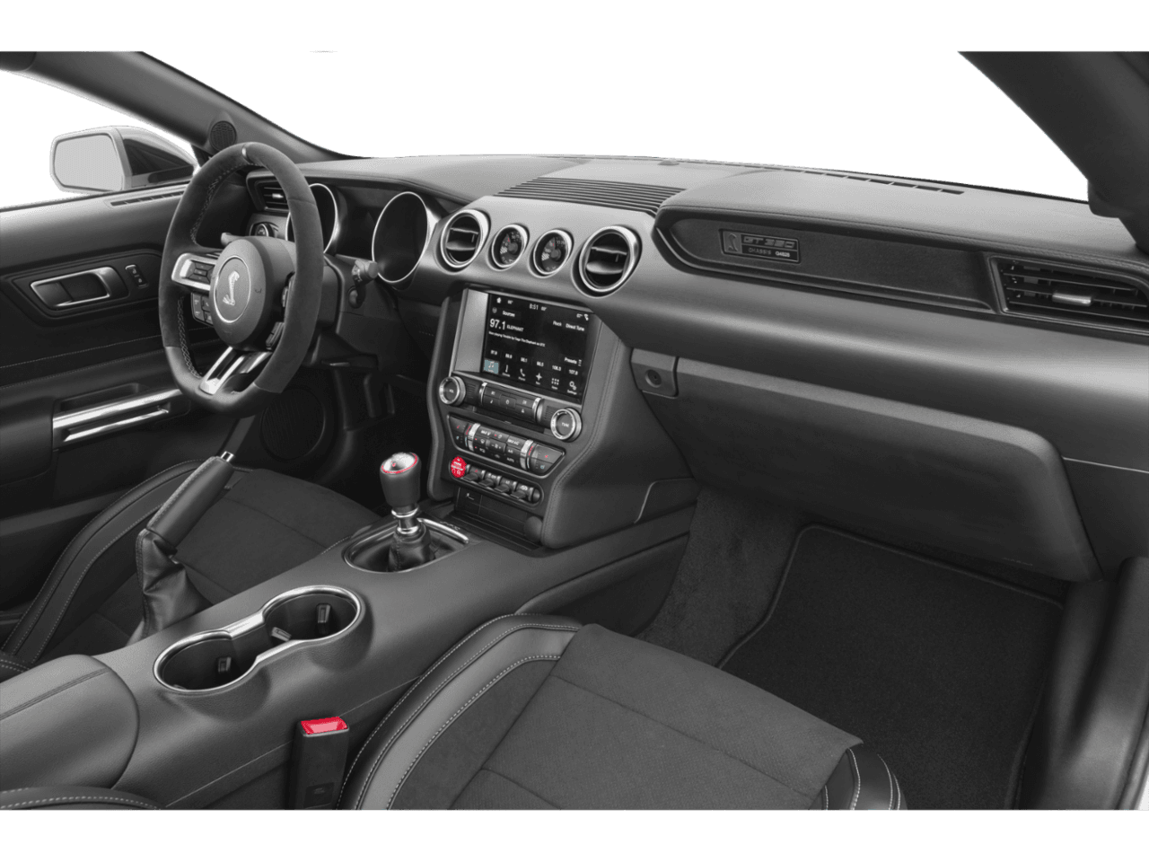 2016 Ford Mustang 2dr Fastback Shelby GT350R - Interior Passenger Dash