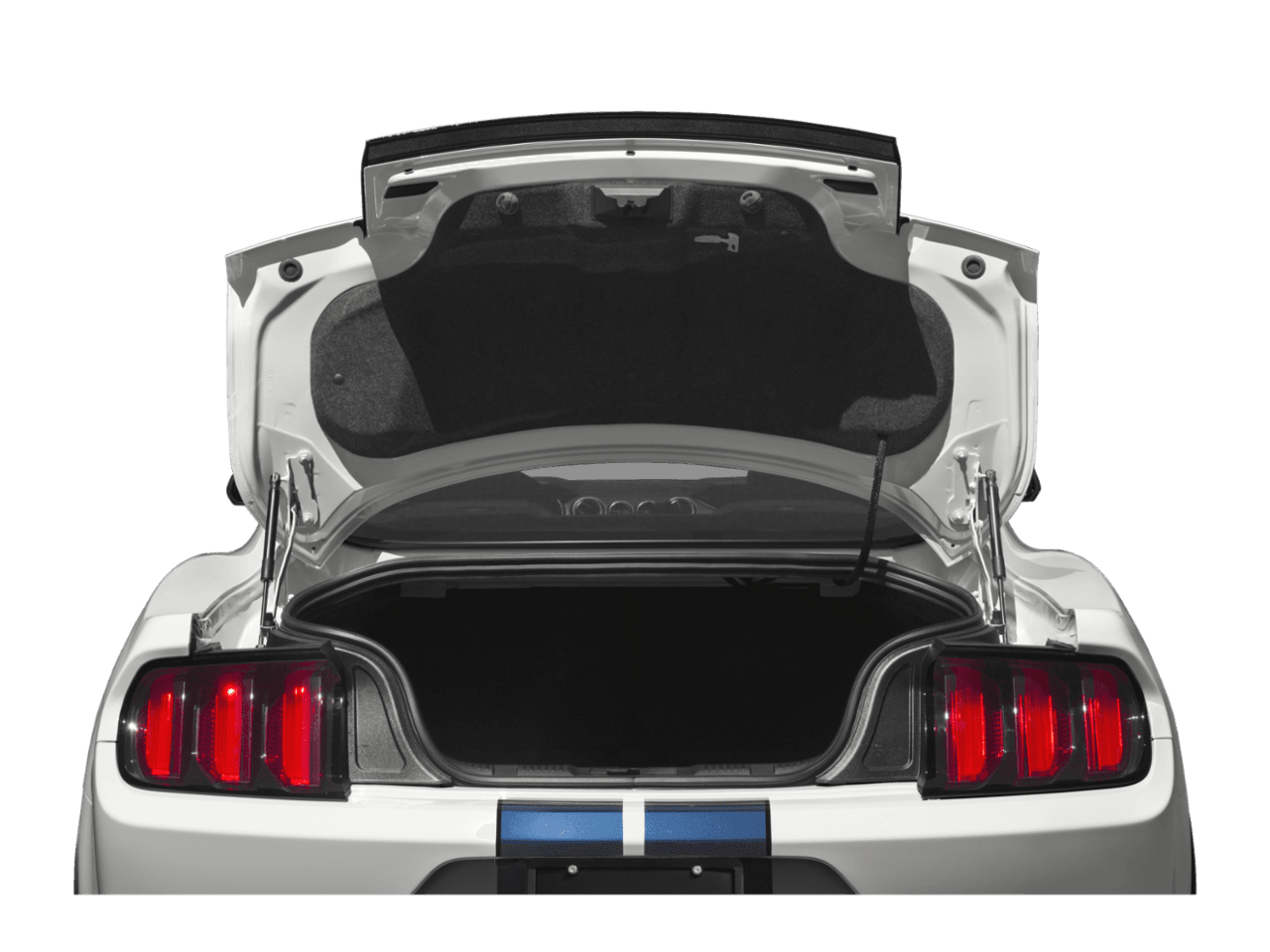 2016 Ford Mustang 2dr Fastback Shelby GT350R - Interior Trunk with Hatch Open Feature
