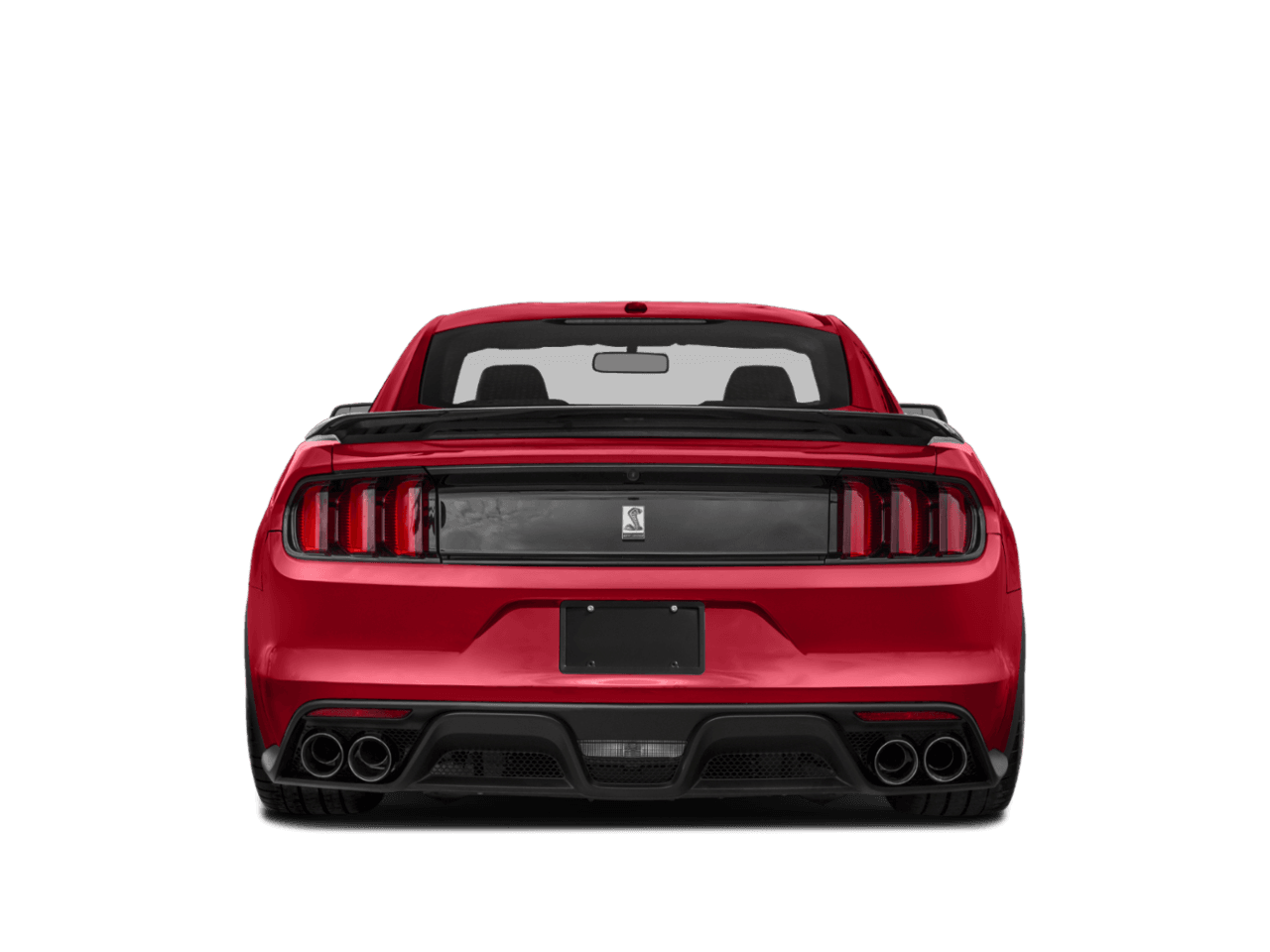 2017 Ford Mustang Shelby GT350R Fastback - Rear (full)