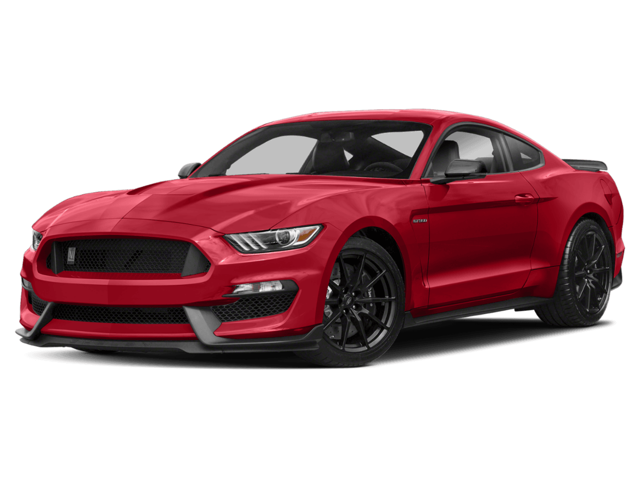 2018 Ford Mustang Shelby GT350R Fastback - Front 3/4, facing to the left