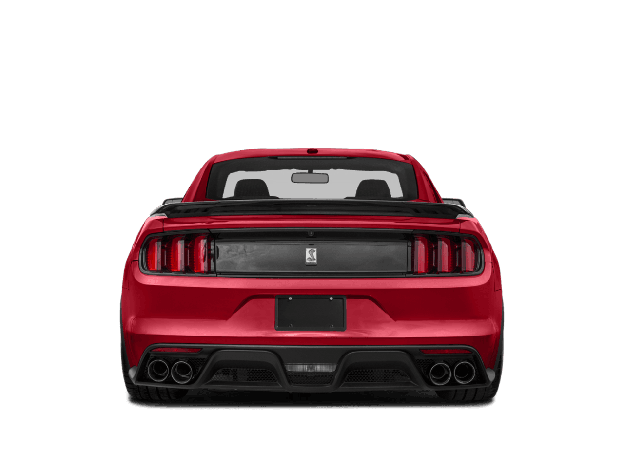 2018 Ford Mustang Shelby GT350R Fastback - Rear (full)