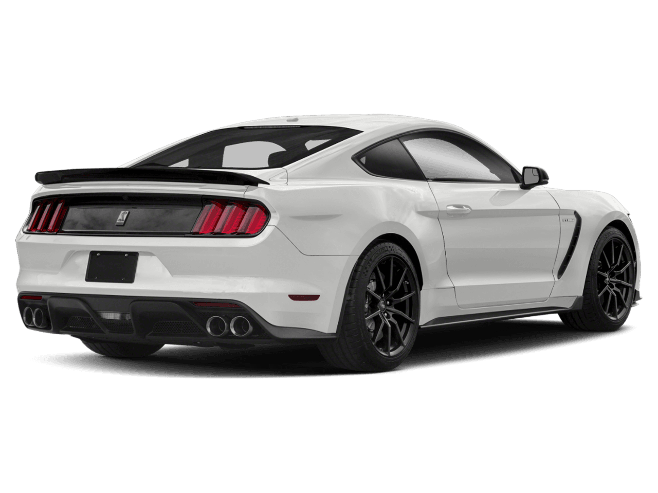 2018 Ford Mustang Shelby GT350R Fastback - Rear 3/4, facing to the right