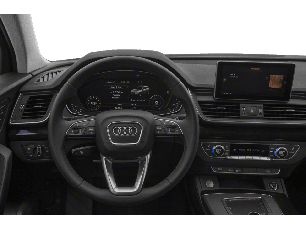 2018 Audi Q5 Tech Premium Plus - Interior Drivers Dash