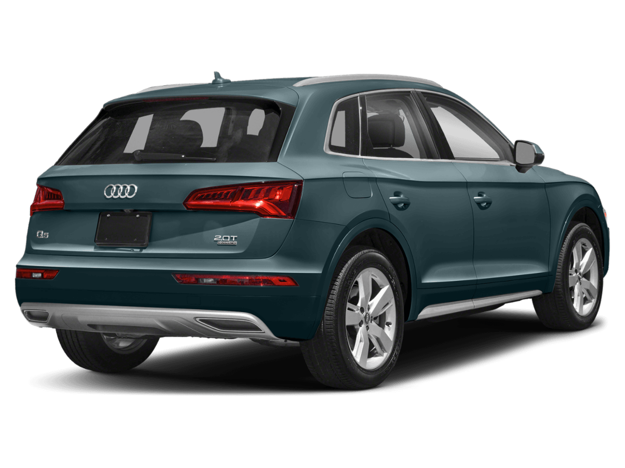 2018 Audi Q5 Tech Premium Plus - Rear 3/4, facing to the right
